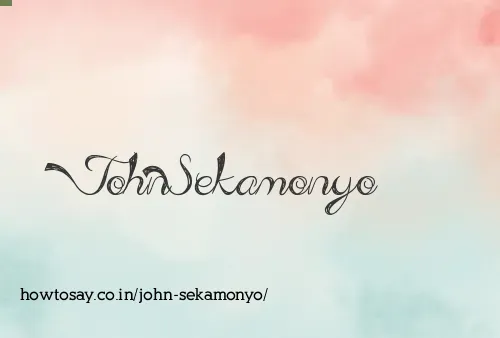 John Sekamonyo