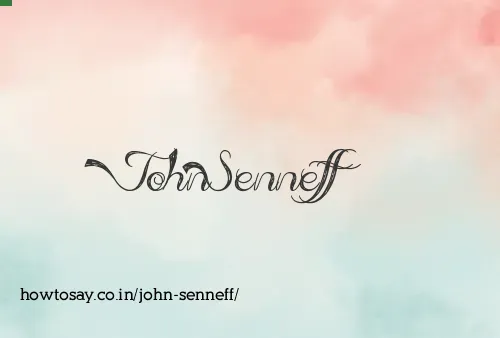 John Senneff