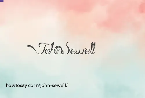 John Sewell