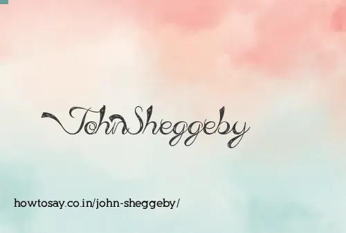 John Sheggeby