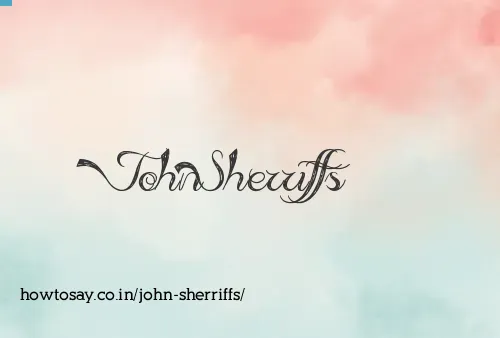 John Sherriffs