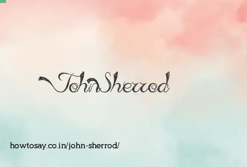 John Sherrod