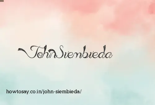 John Siembieda