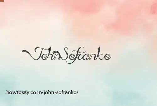 John Sofranko