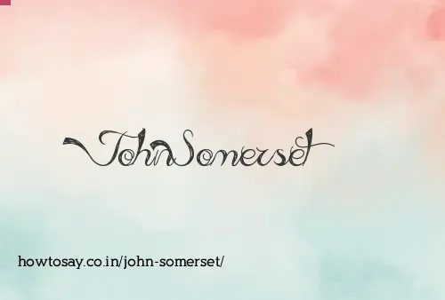 John Somerset