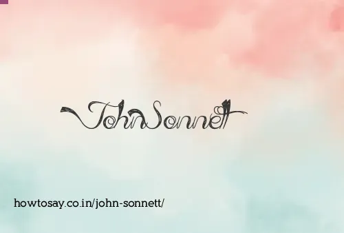 John Sonnett