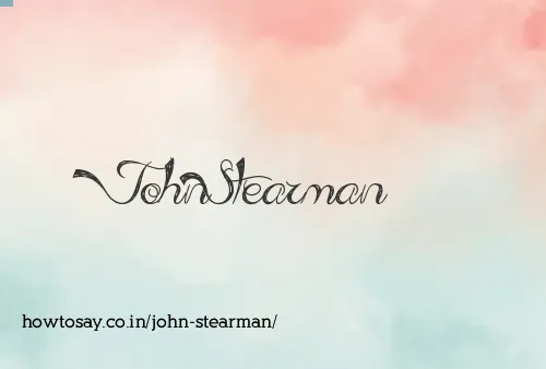 John Stearman
