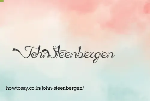 John Steenbergen