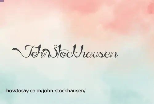 John Stockhausen
