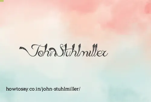 John Stuhlmiller