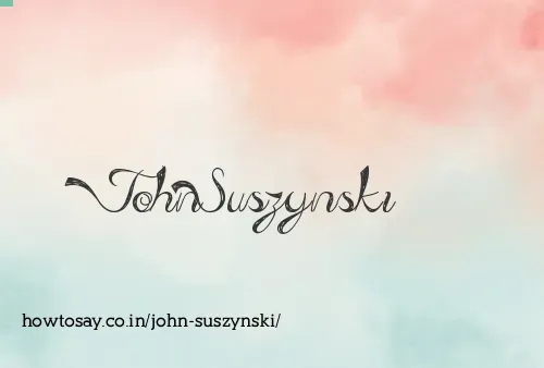 John Suszynski