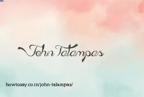 John Talampas