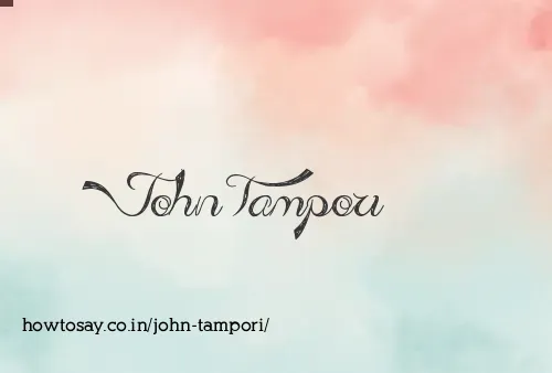 John Tampori