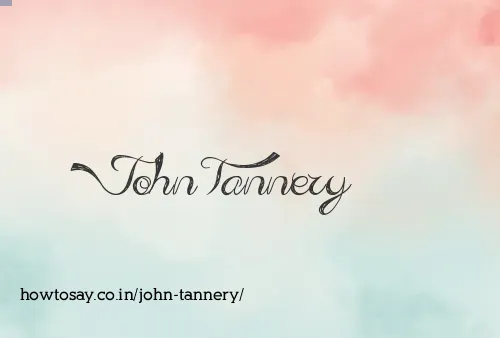 John Tannery