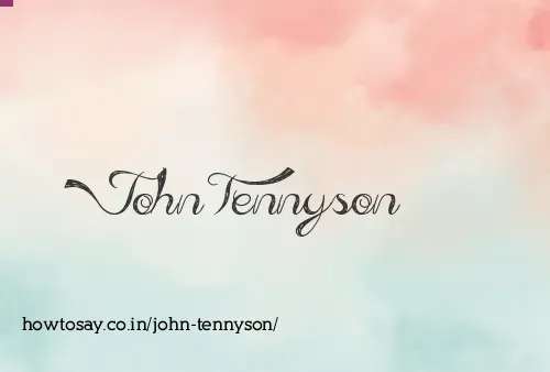 John Tennyson