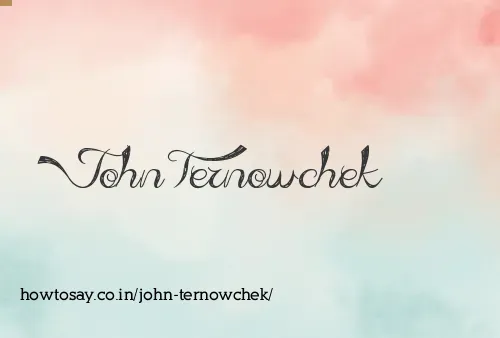 John Ternowchek