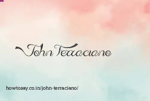 John Terraciano
