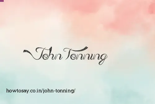 John Tonning