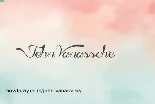 John Vanassche