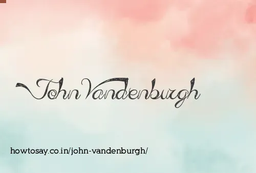 John Vandenburgh