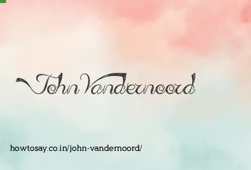 John Vandernoord