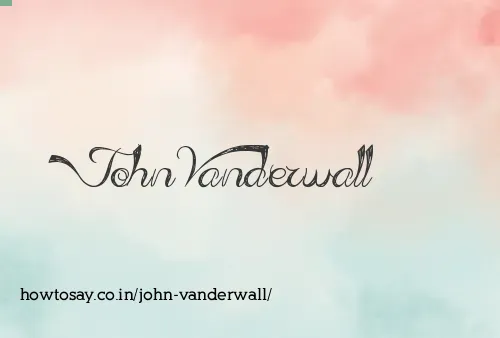 John Vanderwall