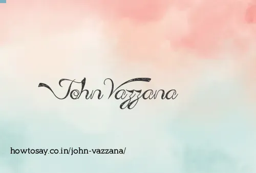 John Vazzana