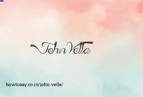John Vella