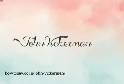 John Vickerman