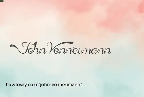 John Vonneumann