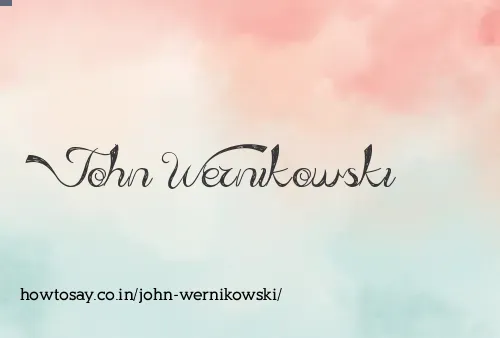 John Wernikowski