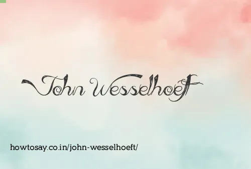 John Wesselhoeft
