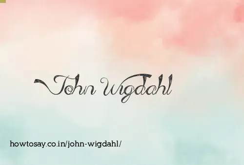 John Wigdahl