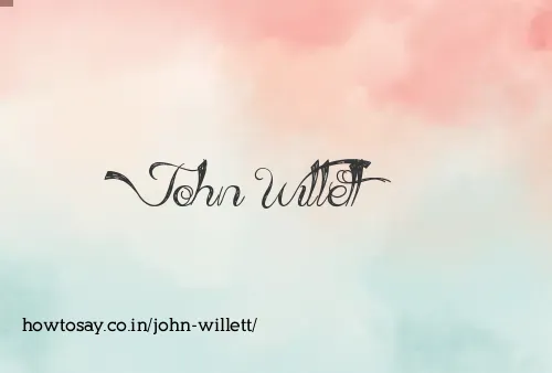 John Willett