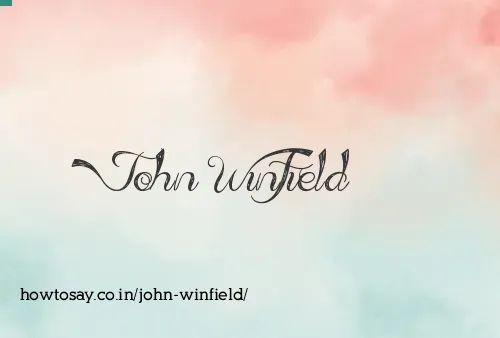John Winfield