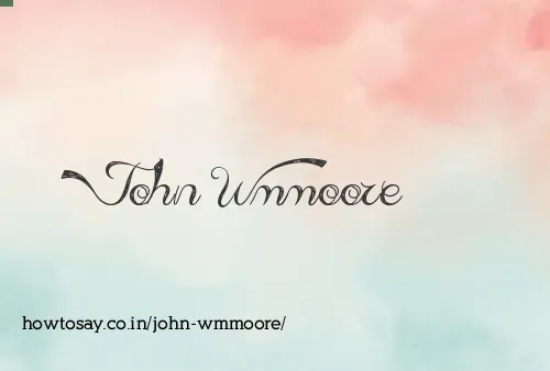 John Wmmoore