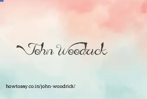 John Woodrick
