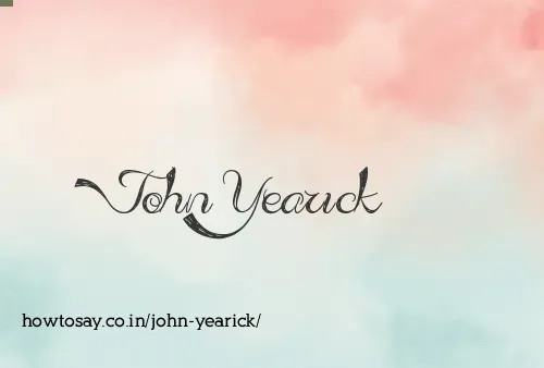 John Yearick