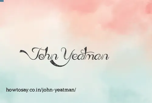 John Yeatman