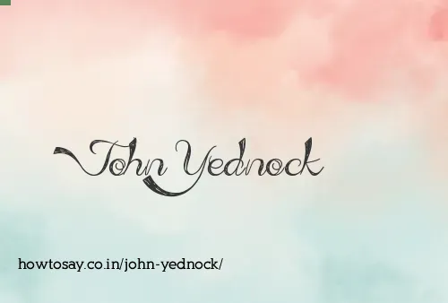 John Yednock