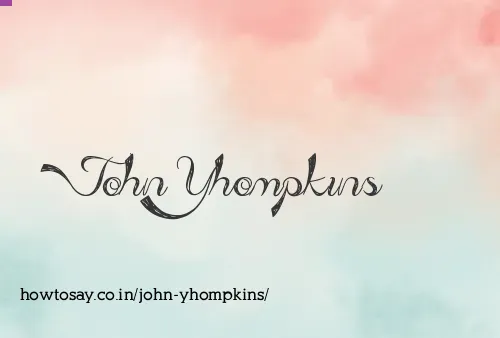 John Yhompkins