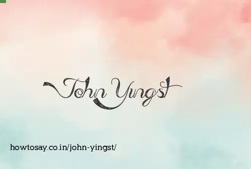 John Yingst