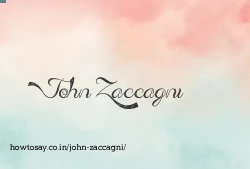 John Zaccagni