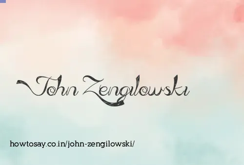 John Zengilowski