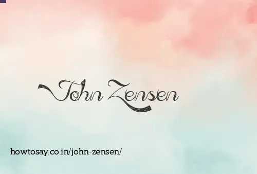 John Zensen