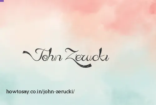 John Zerucki