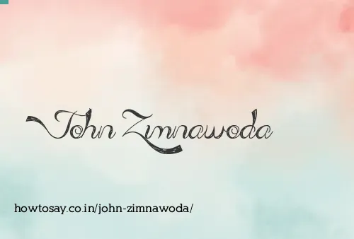 John Zimnawoda