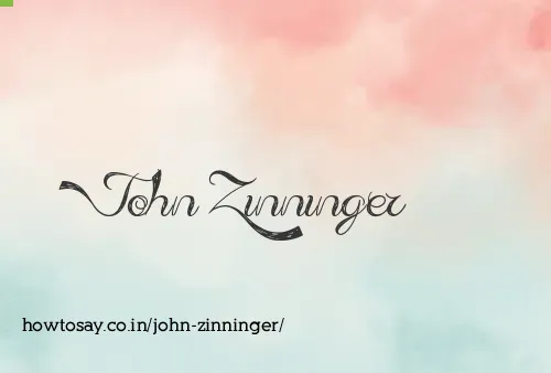 John Zinninger