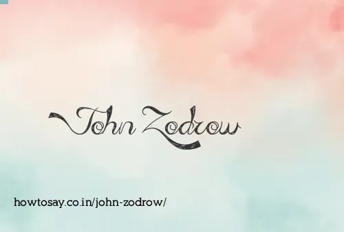 John Zodrow
