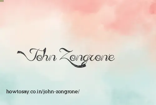 John Zongrone